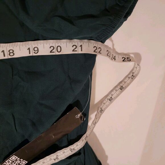 Trixxi Womens Dress Size 3X‎ Green Tiered Boho Peasant Cottagecore Midi Dress - Picture 5 of 6